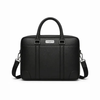 Premium PU Leather Business Laptop Briefcase