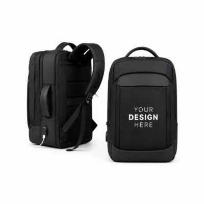 Smart Waterproof Business Backpack with USB Charging