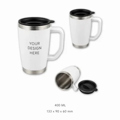 Ceramic Travel Mug with Lid