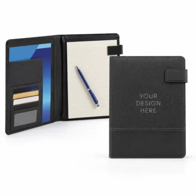 Business Portfolio with Document Pockets