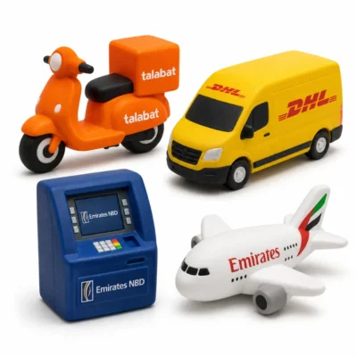Branded Custom Shape Stress Balls