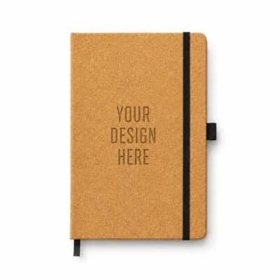 Eco-Friendly Cork Notebook with Pen Loop