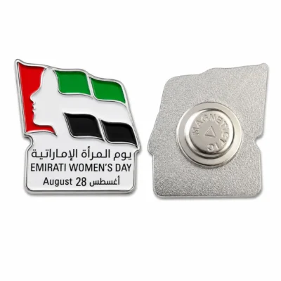 Emirati Women's Day Flag-Shaped Badge