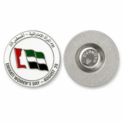 Emirati Women's Day Round Badge