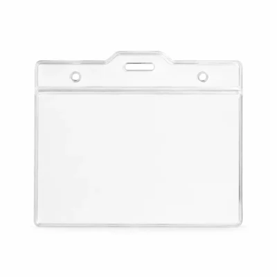 Clear Plastic ID Card Holder