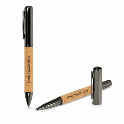 Metal & Cork Ballpoint Pen