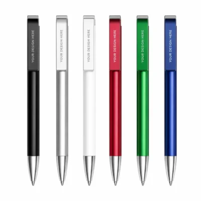 Metallic Plastic Promotional Pen