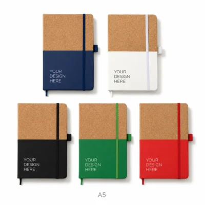 PU Leather & Cork Notebook