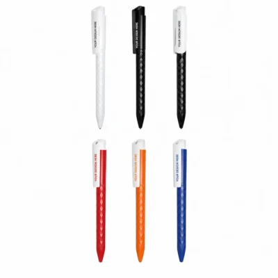 Prism Design Plastic Ballpoint Pen