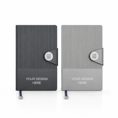 Soft-Touch PU Notebook with Magnetic Closure