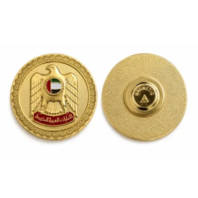 UAE Falcon Emblem Circle
