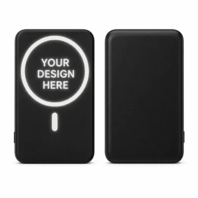 12,000mAh MagSafe Wireless Power Bank with Light-Up Logo