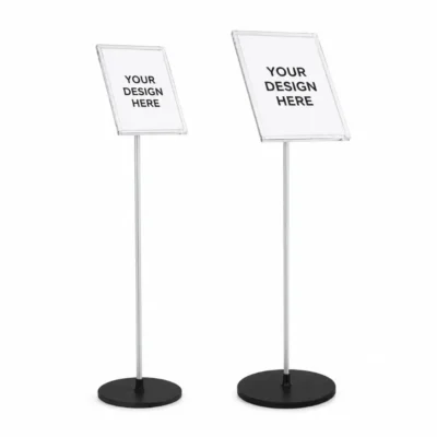 A3-A4 Adjustable Floor Sign Holder Stand