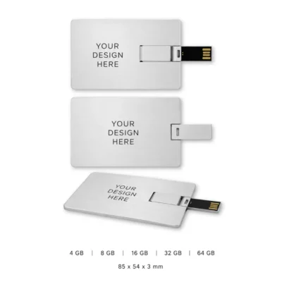 Aluminium Credit Card USB Flash Drive