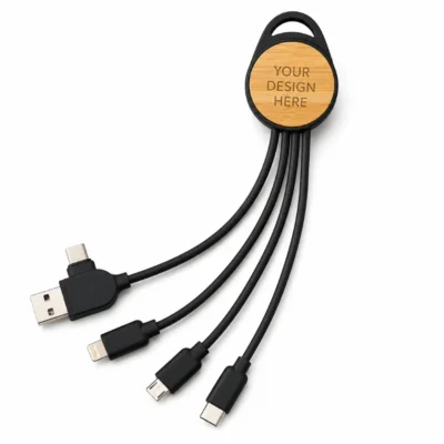 Bamboo 5-in-1 Multi-Charging Cable