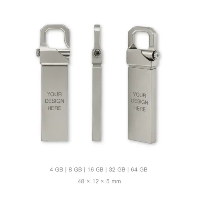 Hook Metal USB Flash Drive