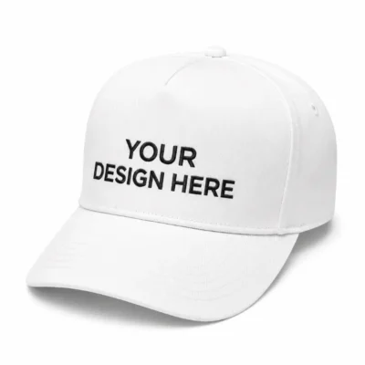 Classic 5-Panel Cap with Metal Buckle Closure