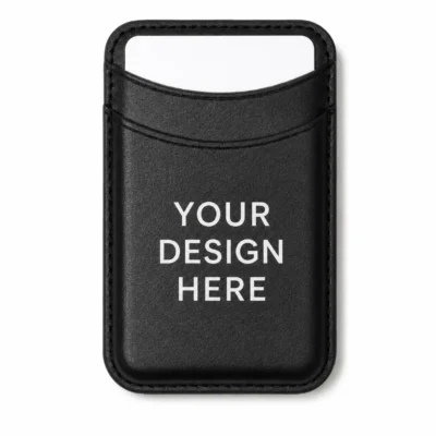 Magnetic PU Leather Phone Wallet & Card Holder
