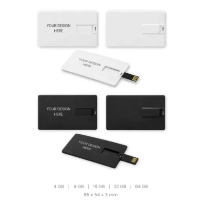 PVC Credit Card USB Flash Drive