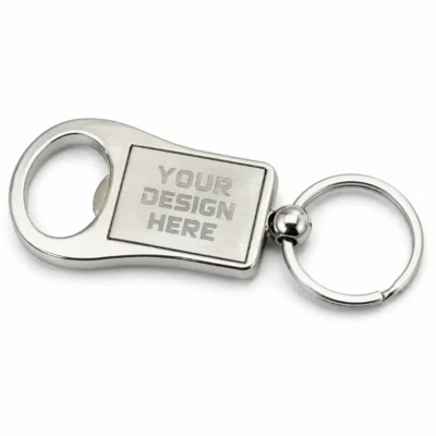 Metal Bottle Opener Keychain