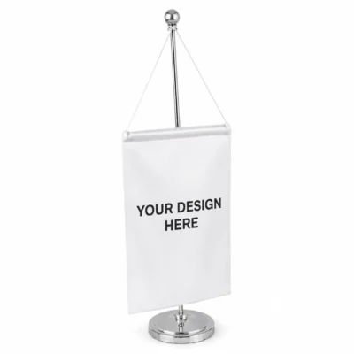 Single-Pole Hanging Flag Table Stand