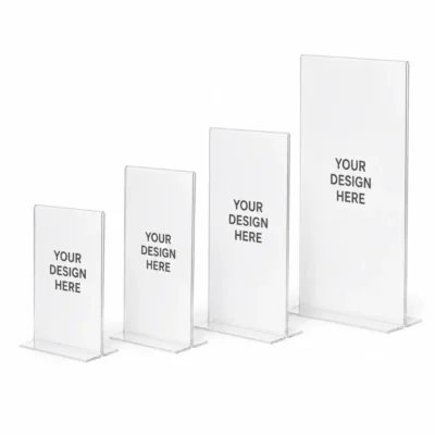T-Style Double-Sided Acrylic Sign Holder