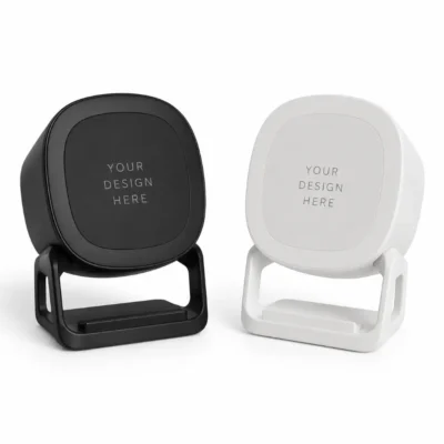 5-in-1 RGB Wireless Charging Station with Bluetooth Speaker, Night Light & Phone Stand